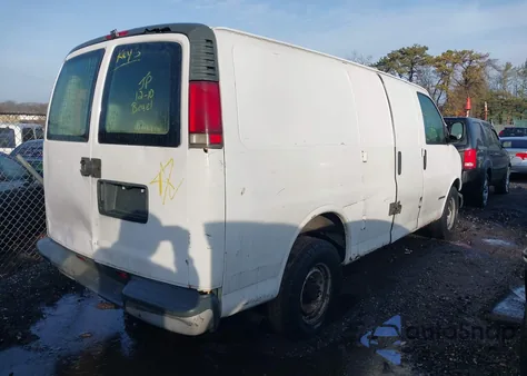 2001 Chevrolet Express из США, поврежденный, VIN 1GCHG35R811113519